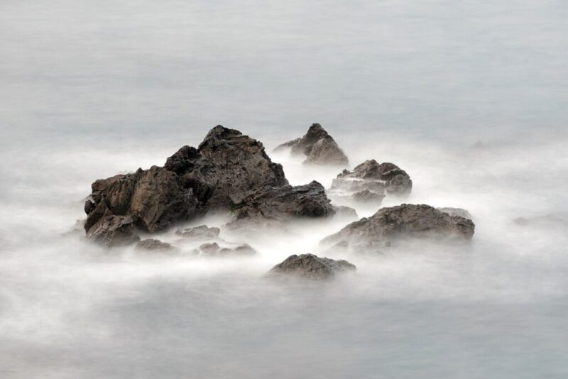 mountain, rock, peak